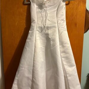 Elegant White Kids Dress